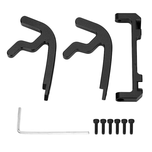 Drone Linse Beskyttelses Bumper Aluminium Legering Top Bumper Beslag til Dji Avata Protector Tilbehør Kit Sort