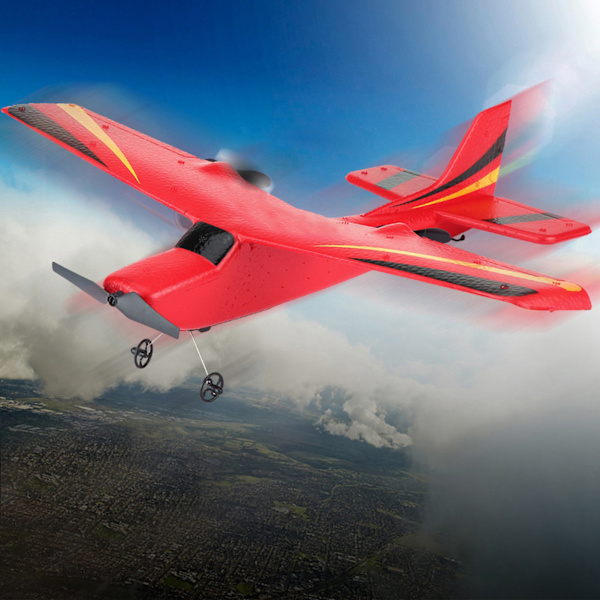 2,4G ZC-Z50 Fjernstyret Flyvemaskine Glider EPP Fast Ving Fjernstyret Flyvemaskine Model Legetøj (Rød)