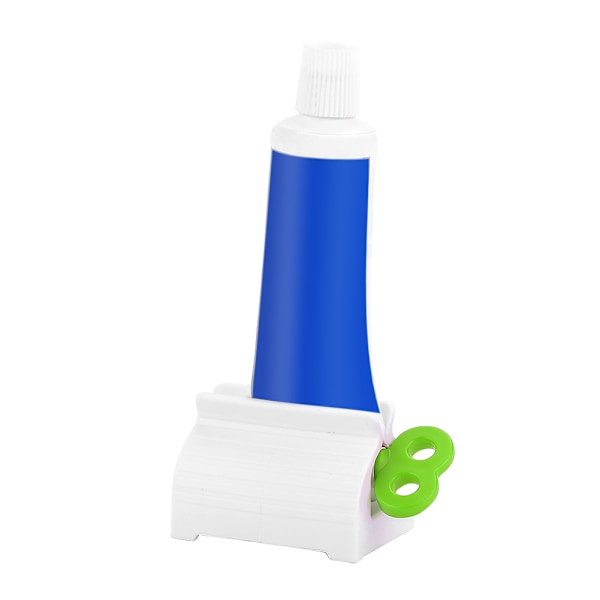 Rolling Tube Tandkräm Squeezer Tandkrämer Dispenserhållare för badrum (grön)
