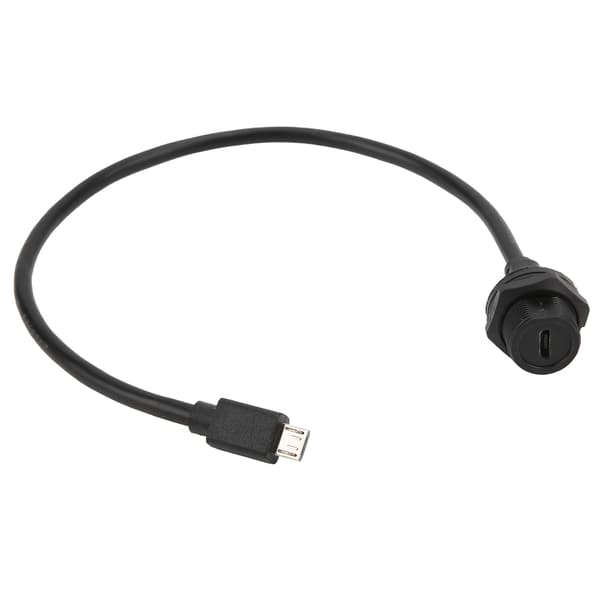 Waterproof USB Connector IP67 MICRO USB Female Male with Cable Socket E10MCTFF/MCAM (0.3 meter)