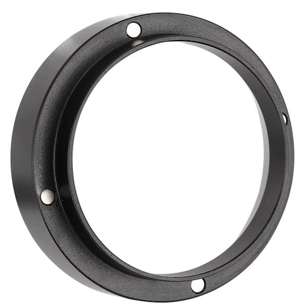 Doseringsring för kaffepulver med magnetiskt utbyte Kaffebryggare Tillbehör Svart 58 mm med magnetisk