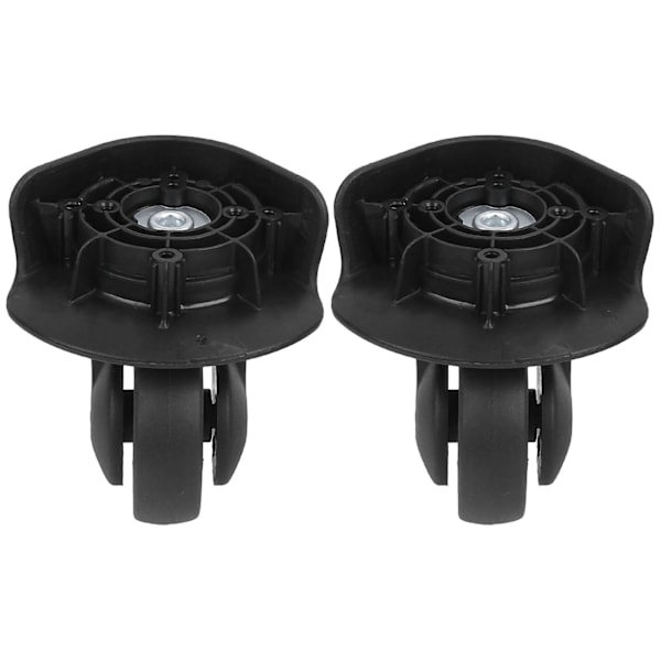 Et par A65 sorte rejsekufferthjul Mute Wheel Universal Bagageudskiftning Udendørsmateriale L