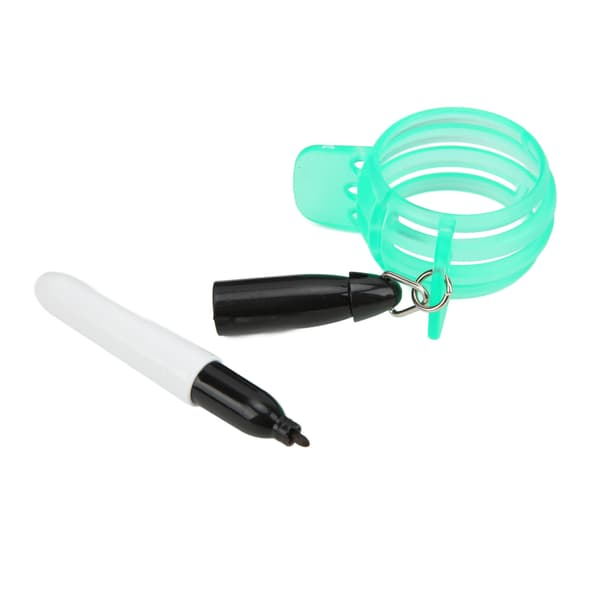 360° Golf Ball Line Marker Plastic Golf Three-Line Drawing Device for General Purpose Green