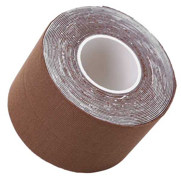 5 m rintapehmusteteippi Elastinen vedenkestävä itseliimautuva rintapehmusteteippi Ruskea 5 m x 6 cm