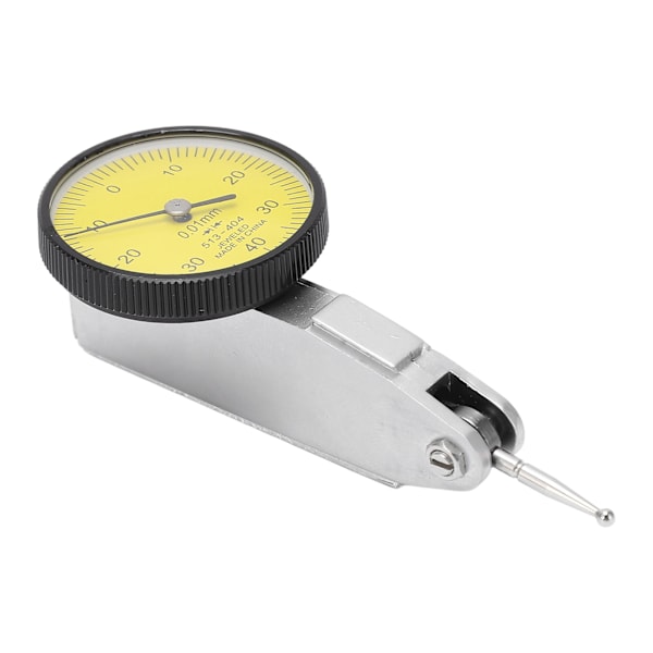 Dial Test Indicator 0mm 40mm 0mm Range 0.01mm Accuracy Precise Yellow Dial Test Indicator Gauge