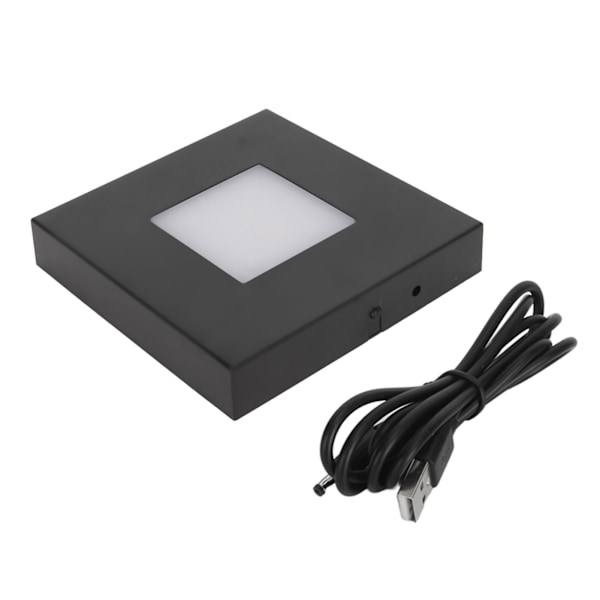 Fargerik Lysbase Flere Moduser Lysende LED Lampe Display Plate for 3D Krystall Glass Kunsthåndverk