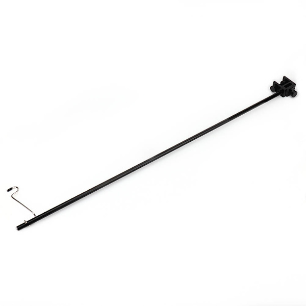 Svart Bärbar Aluminiumlegering Vikbar Ljusfäste Stativ Utomhus Camping Bordslampa Stång
