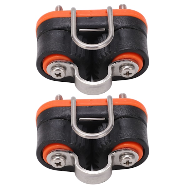 Sejlbåds Kajak Cam Cleat Hurtig Indgang Wire Fairlead Marine Bådudstyr til 3-12 mm reb