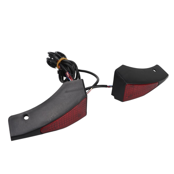 1 par 10 tommer scooter blinklys, let, stabilt elektrisk advarselsbageste lys til M4 elektrisk scooter