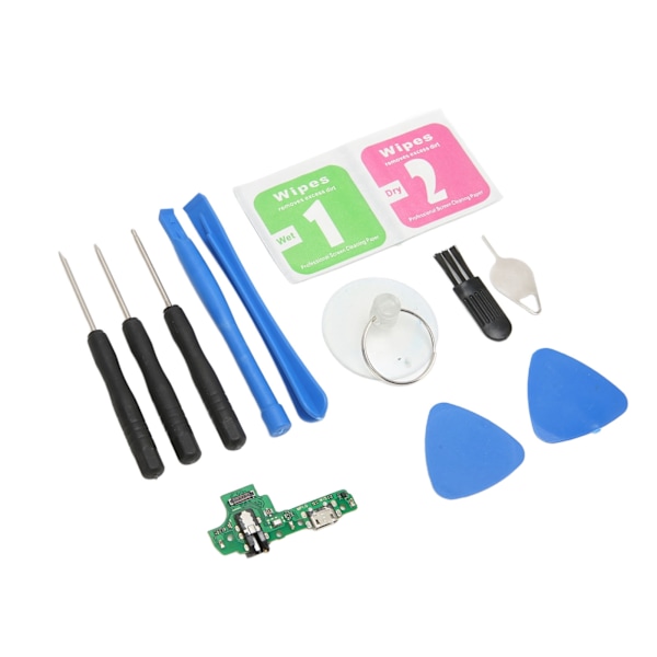 Dockanslutning Flexkabel PCB USB Laddningsport Flexkabelbyte för Samsung A10S 2019 A107F M15