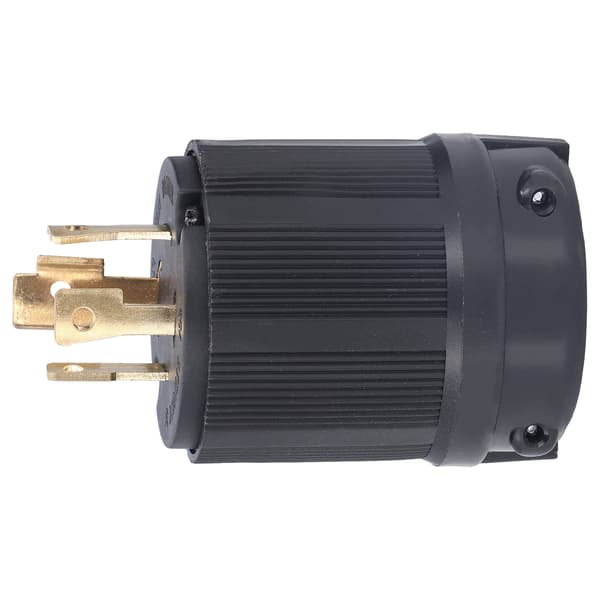 Låsestik PA66 Plastik Messing 4 Hul Generator Stikforbindelse til Tørretumblere 30A 277 480V