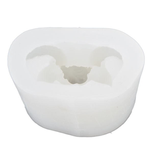 3D Engel Hartsform Let at forme Omformelig Genanvendelig Silikon Baby Engel Lysform til DIY Hjemindretning Kage Dignified