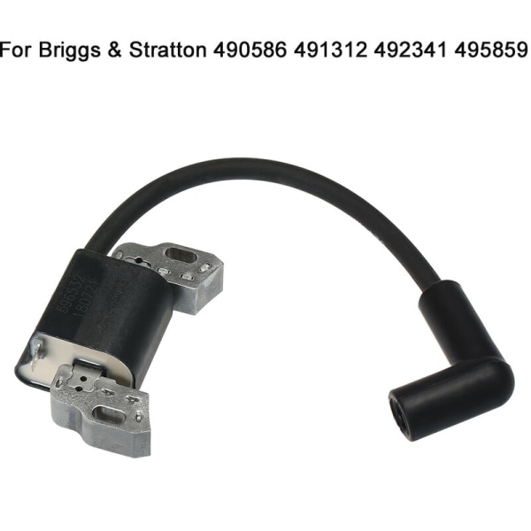 Eftermarknadsbildelar set med plugg för Briggs & Stratton 490586 491312 492341 495859, modell: 15