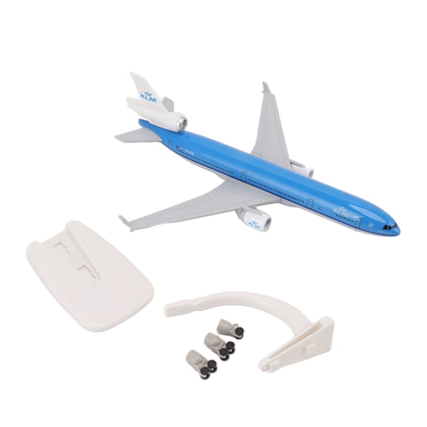 Metall Flygplansmodell Legering Simulerad Exakt Skala Stabil Bas Heminredning Plane Model 20cm