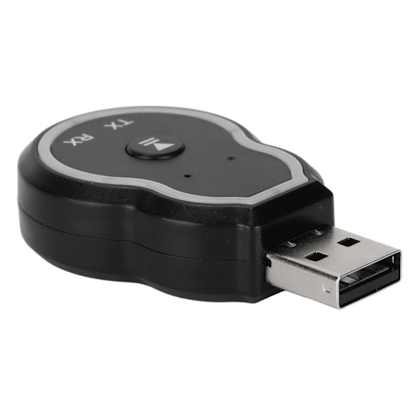 Bluetooth 5.0 FM-lähetin langaton radioadapter Vakaava 7 värillä LED-taustavalaistu autolle Q2