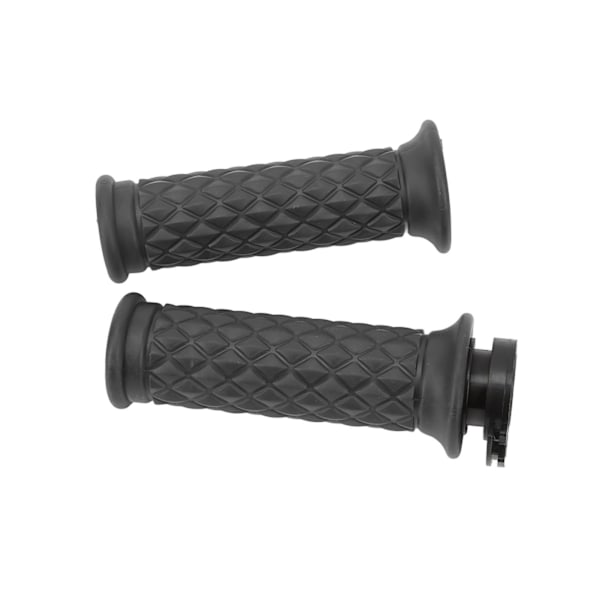 1 par 22 mm gasspaker Universal Komfortabelt grep Passer for scooter GY6 50cc 80cc 125c 150cc Svart
