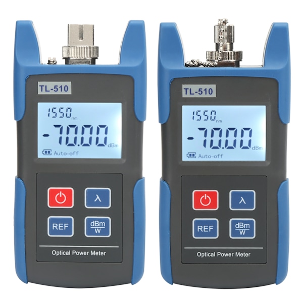 TL510 optisk effektmätare Hög noggrannhet optisk effektdetektor Mätinstrument 70~+10dBm
