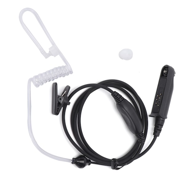 Overvågning Akustisk Luftrør Øretelefon Headset Hals PTT Mic til UV9R Plus BF9700 BFA58