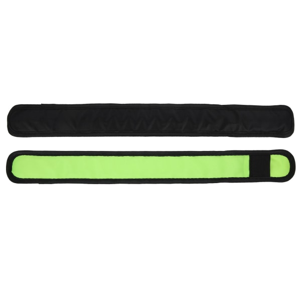 Justerbart LED Light Up Armbånd Refleksivt Lysende Armbånd for Utendørs Nattløping Gul
