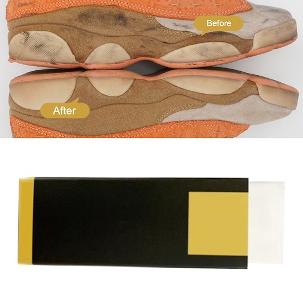Sneaker Cleaning Eraser Bärbar Ta bort fläckar Multipurpose Sho Cleaning Eraser for Shoes Small Long Strips 50g/1.8oz