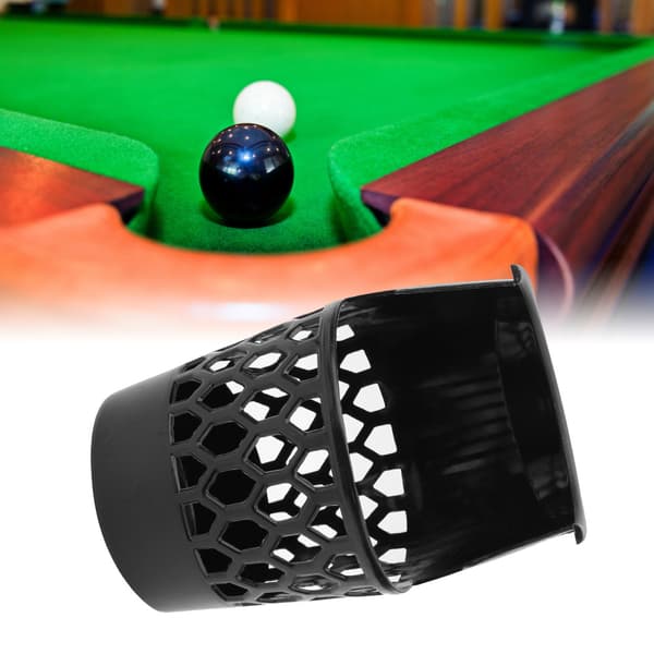6PCS Plastic Durable Practical Snooker Basket Home Entertainment Billiard Ball Storage Pocket Billiard Table Accessories 20CM