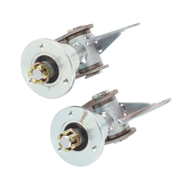 17 mm 3-bultar framhjulsnavlager fläns Styrspindel för 5-tums däck Go Kart ATV fyrhjuling