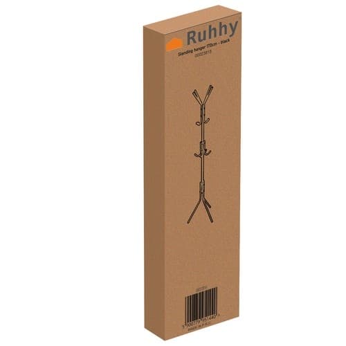 Tøjstativ / Bøjle 170cm Sort Black_max Svart
