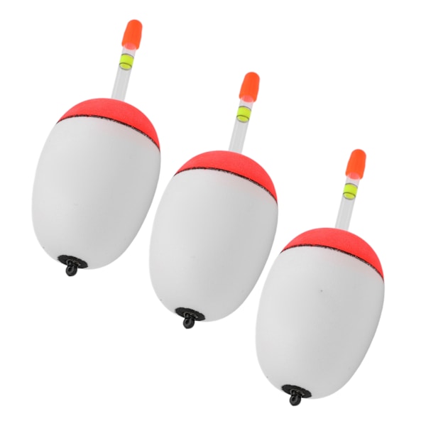 3ST EVA självlysande fiskeflotta Light Stick Foam Plast Bobber Havsfiske Striking Float80G