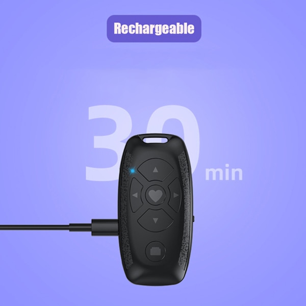 Lader fjernkontroll Tiktok Bluetooth-fjernkontroll