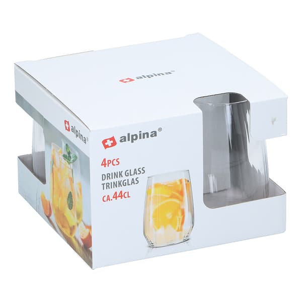 Juomalasit 44 cl, 4 kpl:n pakkaus