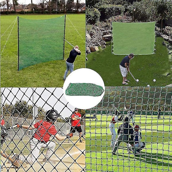 Tungt golfnät för träning med hållbart nät och repkant - 6,56*6,56ft