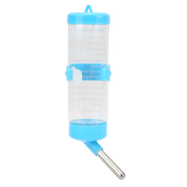 Hamster Vattenflaska Dispenser Automatisk Dricksfritt Hamster Dricksfontän för Smådjur Blå 250ML