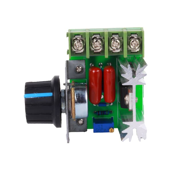 2000W AC Motorhastighetskontroller 50-220V 25A Justerbar Motorhastighetskontroller Spenningsregulator