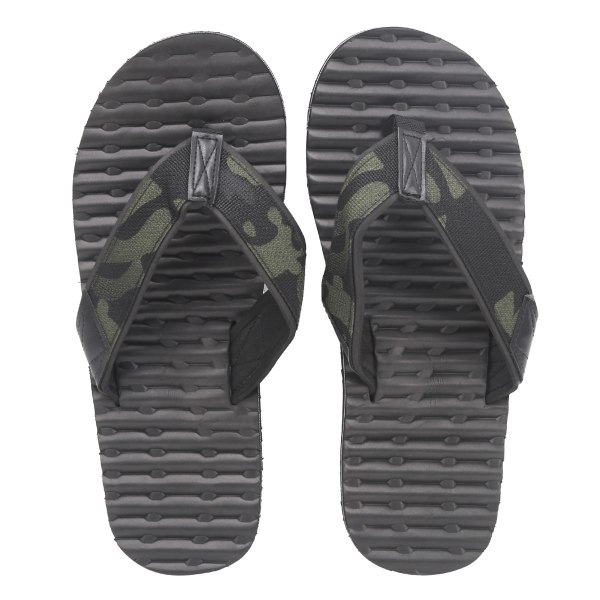Lättviktsflipflops för sommaren MultiLayer AntiSlip tofflor Mjuka EVA flipflops(45 )