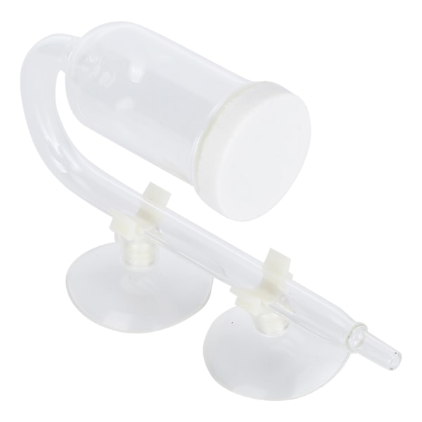 Akvarium Koldioxid Transparent Bubble Counter Raffinator CO2 Fish Tank Diffuser Liten
