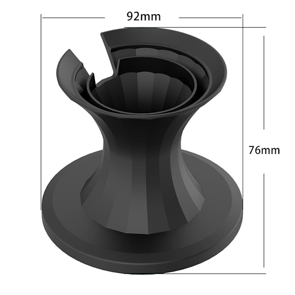 Stilful Skrivebordsstativ Bærbar Anti-Rul Plast Holder Støtte Kompatibel med Dot 4th Gen/Home Pod