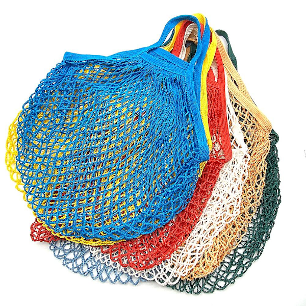 Toes Mesh Bag Bomullssnöre Producera Shopping Sköldpadda-väskor Livsmedel Kort handtag Nät Axelväska Frukt Grönsak Återanvändbar COLOR O