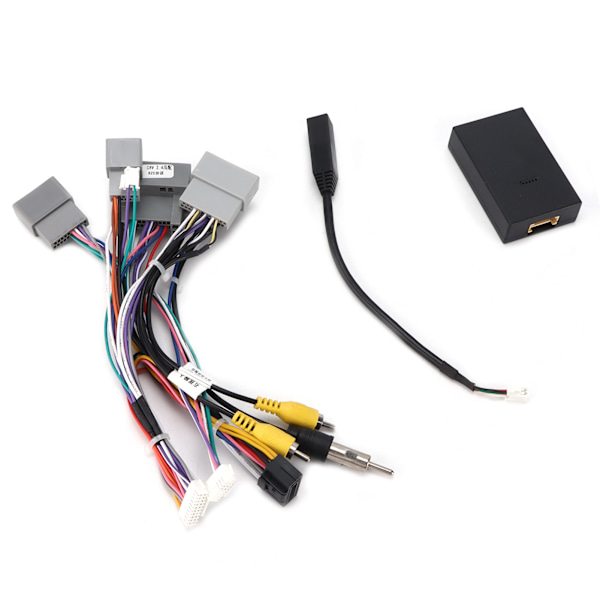 16-polet Audio Kabelharness Adapter Strømkabel med Canbus Box til Android Udskiftning til CRV 2.4/Civic
