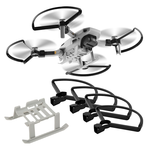 RC-skyddsringsats för förlängd höjd, passar DJI Mavic Mini (svart)