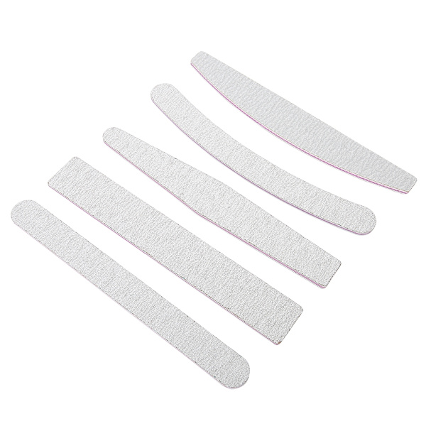 5 Pieces Double-Sided Sanding Buffering Nail Art Buffer Files Professional Manicure Tip Tool