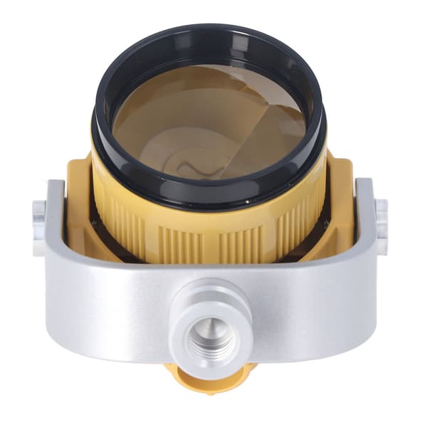 Totalstationsprisme Single med pose til TOPCON Ranging Mapping Measurement 64 Lysgul