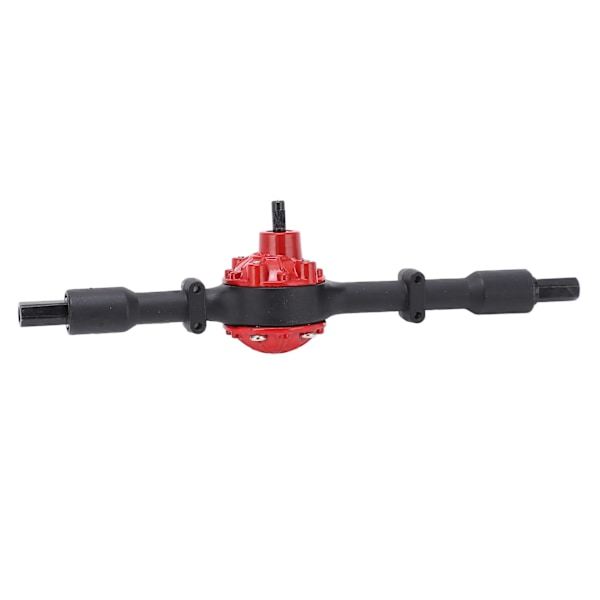 RC-kuorma-auton metalli takap sillan vaihto-osat RC-auton päivitysosia WPL D12Black Red