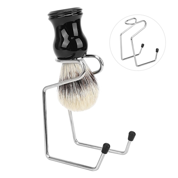 Blå ZOO Hane Barberkost Stativ Skål Holder Badeværelse Barbergrej Organizer