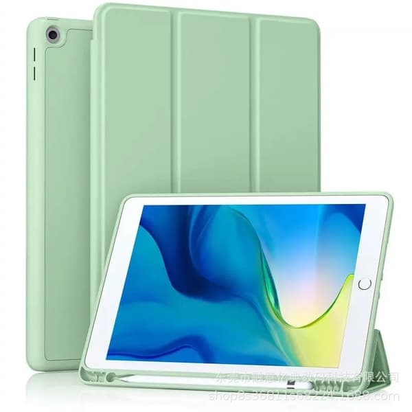 Stilig etui til iPad 13\" Pro M4 2024 Matcha Green Soft[LD]
