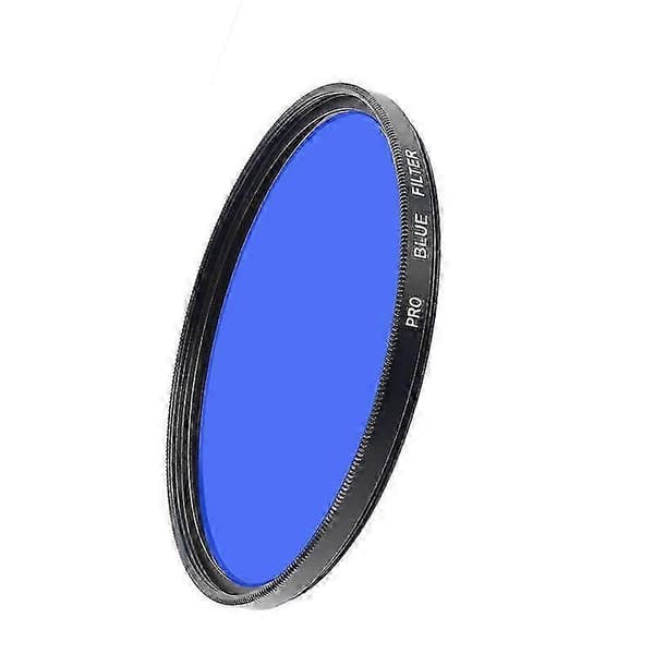 JSR DSLR-kamera Runt färgfilter Digitala filter Kompatibel med kamera Blue 77mm