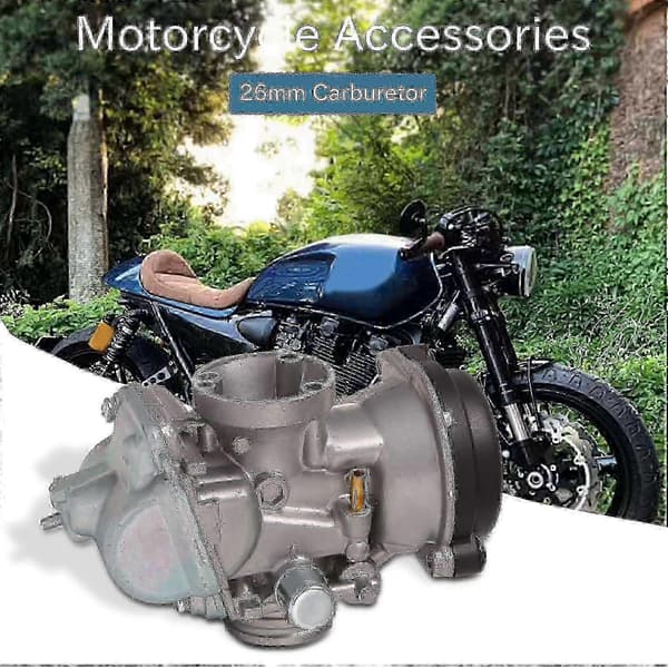 Motorcykelkarburator til Suzuki GS125 26mm Mikuni 1994-2001