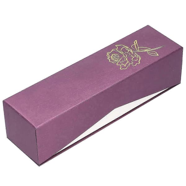 24K gullbelagt rosegave til bursdag, jubileum, valentinsdag