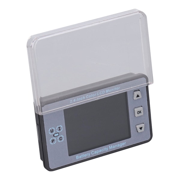 Voltmeter Coulometer Wireless Battery Capacity Manager Monitor med 2,4-tums LCD-färgskärm 500V 50A