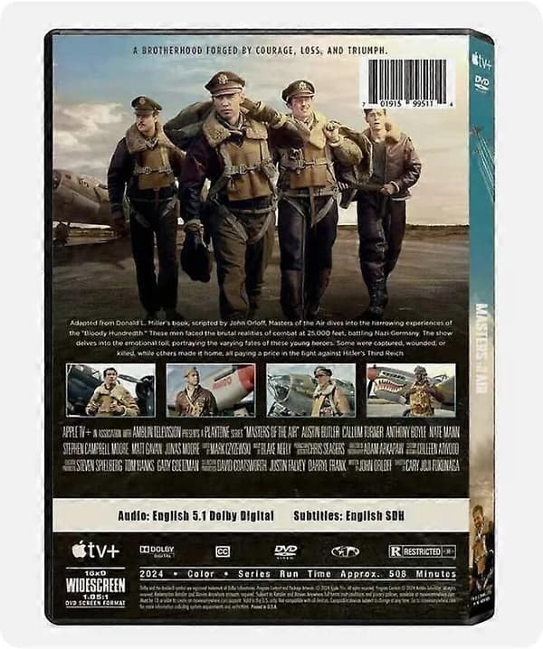 Mästare i luften: (DVD, 2024) Engelsk version[LD]