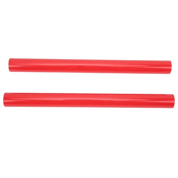 2pcs Car Grille Striped PVC Rust-Resistant Decorative Replacement for X3 Series 2011-2018 Red
